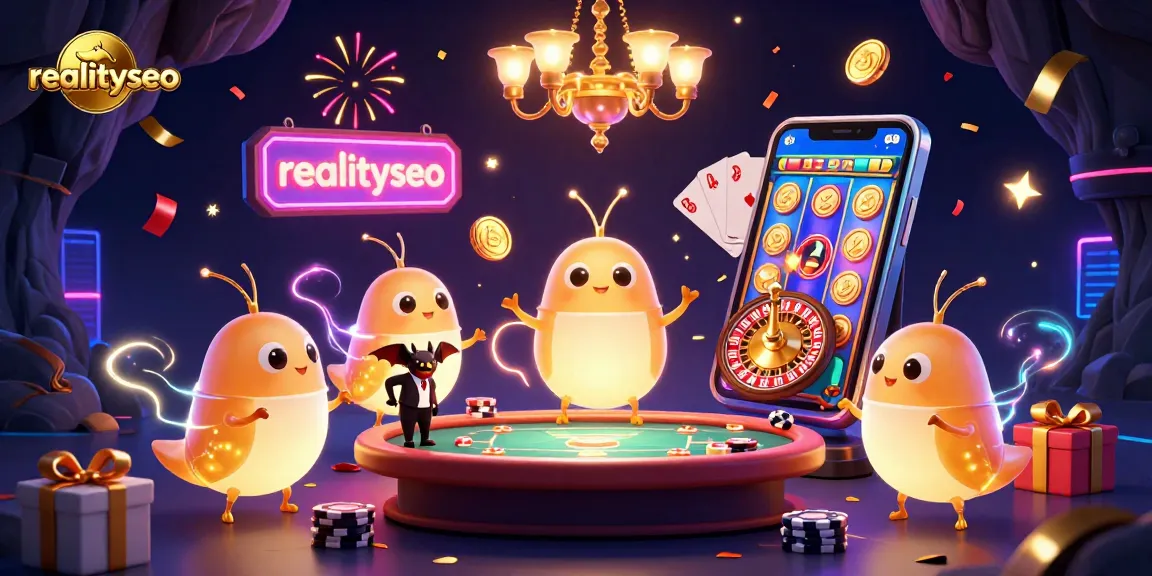 Engage in thrilling slot action with realityseo as glowworms light up a cave casino.