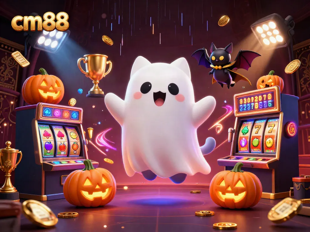 Experience thrilling gameplay at cm88 with colorful 3D characters and dynamic casino elements lighting up the virtual casino.