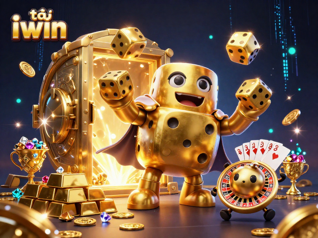 Discover thrilling games with tải iwin through vivid 3D gambling illustrations filled with excitement.