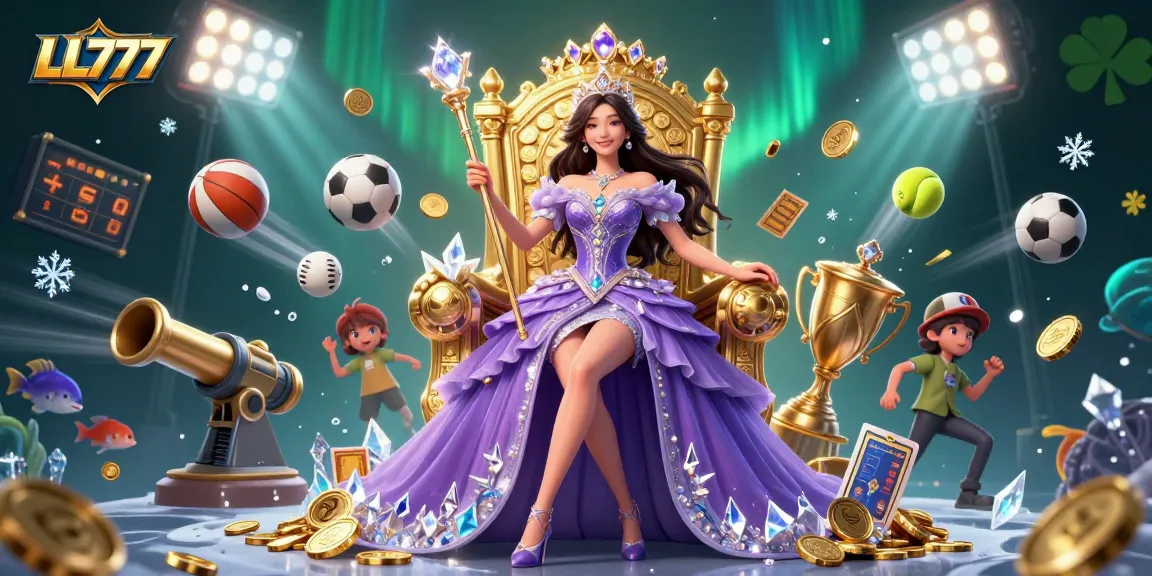 Engaging LL777 scene showcasing high-stakes gambling excitement with dynamic sports elements and features.