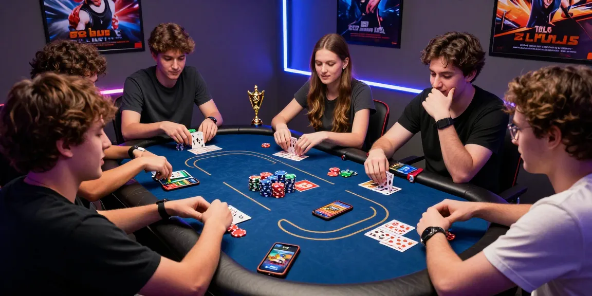Nhóm bạn chơi bài tại bàn game B52 CLUB với không khí vui vẻ và nhiều trò chơi khác nhau.