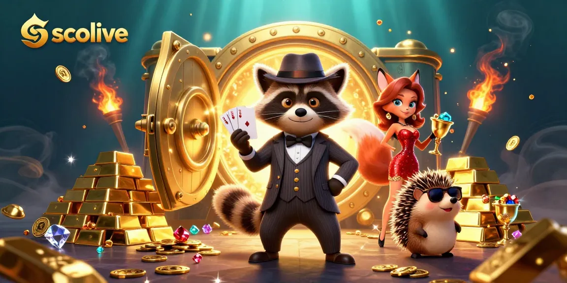 Experience winning gameplay with Socolive's vibrant casino scene filled with treasures.