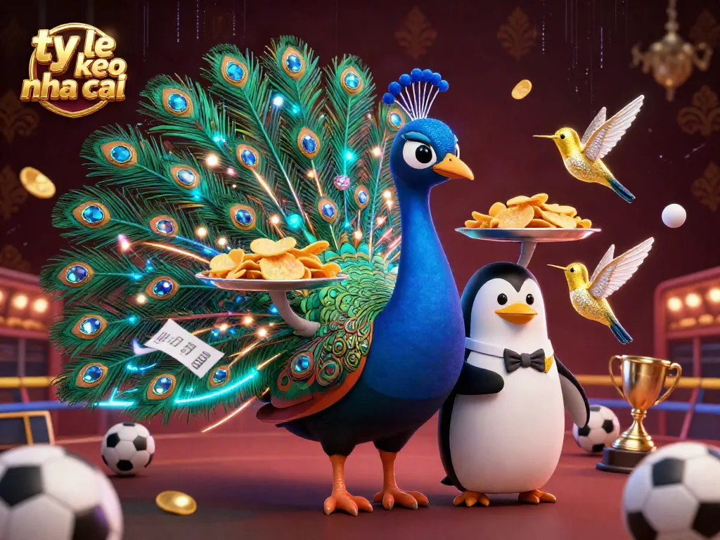 Experience ty le keo nha cai with vibrant sports betting elements in a dynamic illustration.