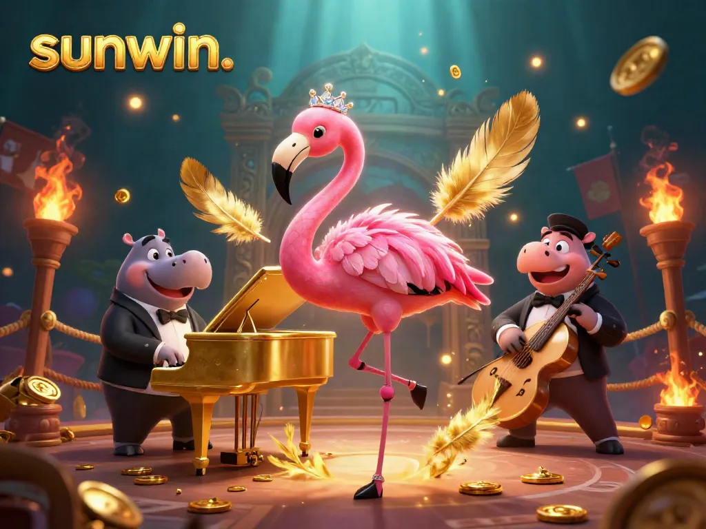 Experience the excitement of sunwin. casino with vibrant characters and dynamic gambling elements.
