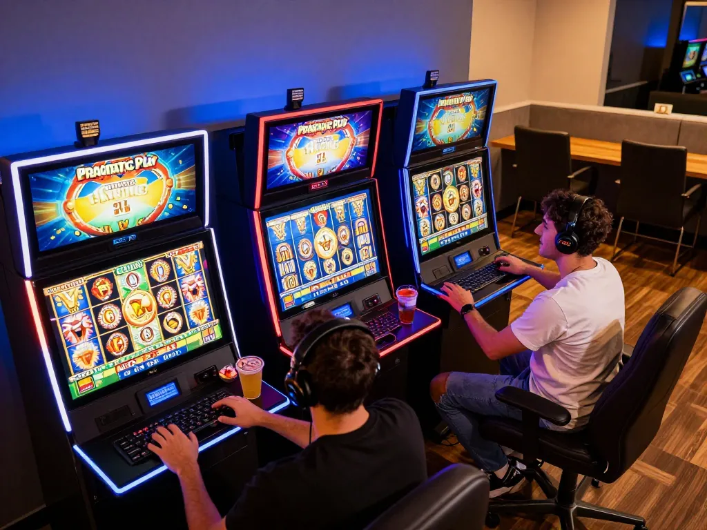 Engage with Pragmatic Demo slot machines in a vibrant online casino environment.