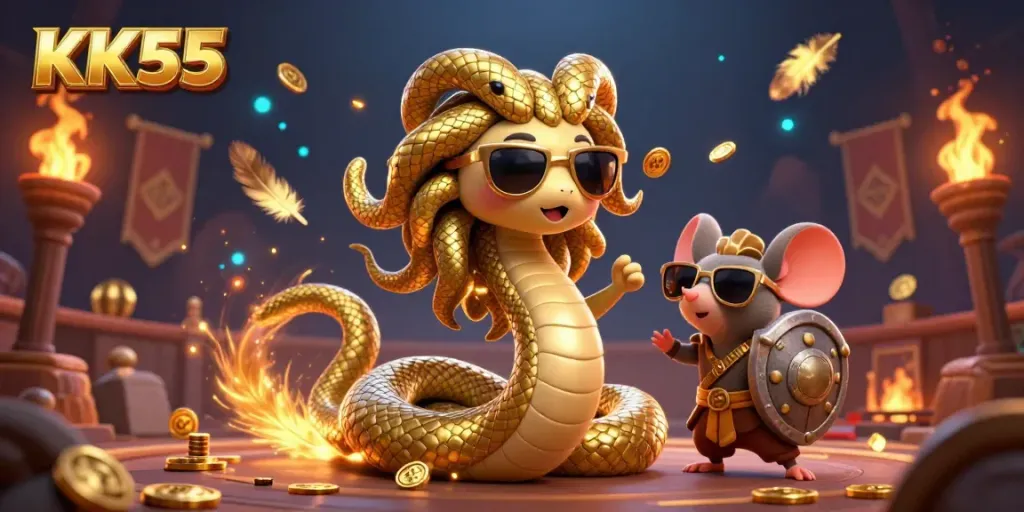 KK55 brings players thrilling casino adventures with vibrant characters and engaging game elements.