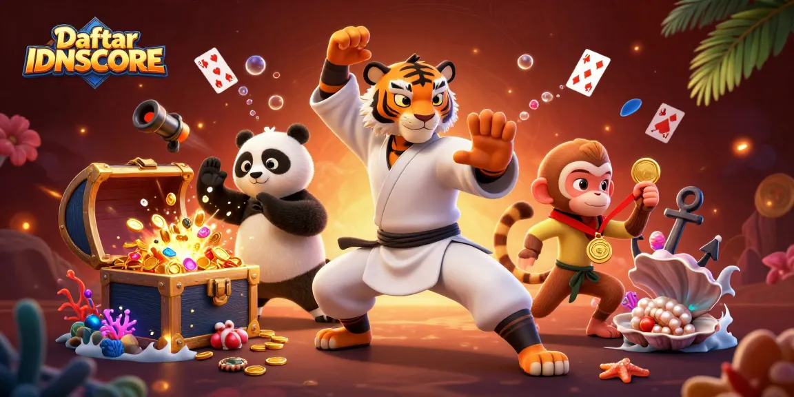 Engage with thrilling games at Daftar IDNSCORE with exciting characters and rich casino themes.