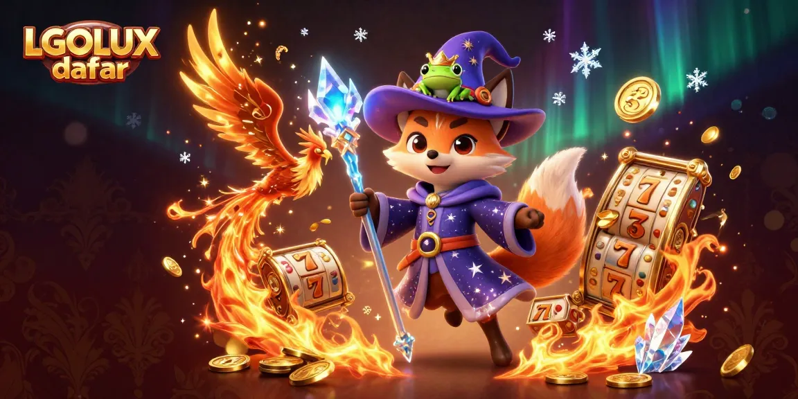 Experience winning with LGOLUX daftar at the thrilling slot game featuring enchanting magic and dynamic visuals.