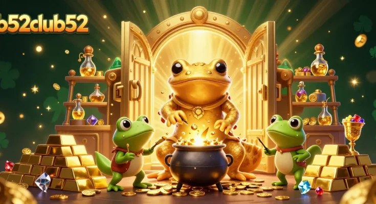 Experience thrilling gameplay in the golden realms of b52club52 with exciting casino elements and magical treasures!