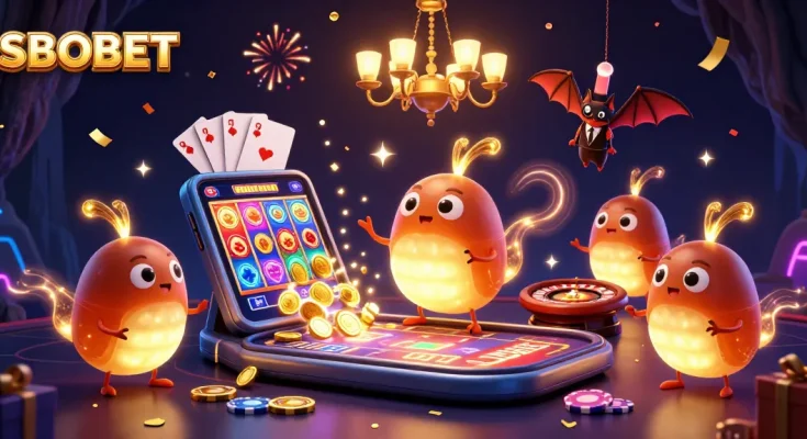เล่น SBOBET ในคาสิโนถ้ำที่เต็มไปด้วยแสงอันน่าตื่นตา